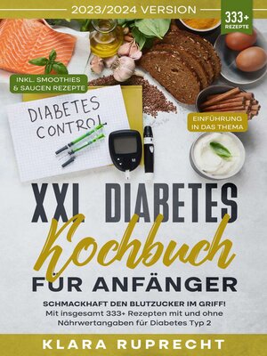 cover image of XXL Diabetes Kochbuch für Anfänger